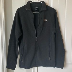 The North Face zip up sweater